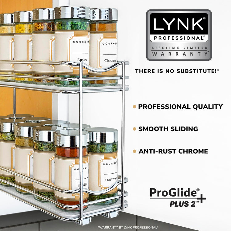 Pull Out Spice Organization for Cabinets