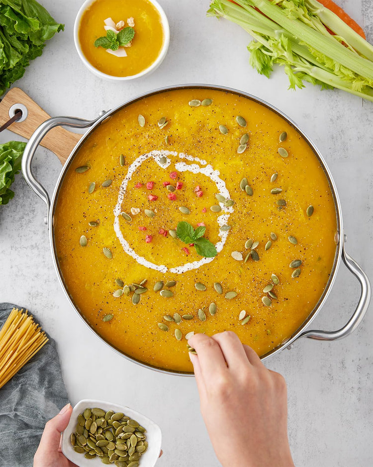 8 Quart Nonstick Stock Pot with Lid