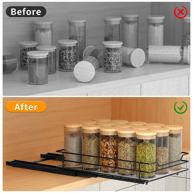 Pull Out Spice Rack Organizer for Cabinet