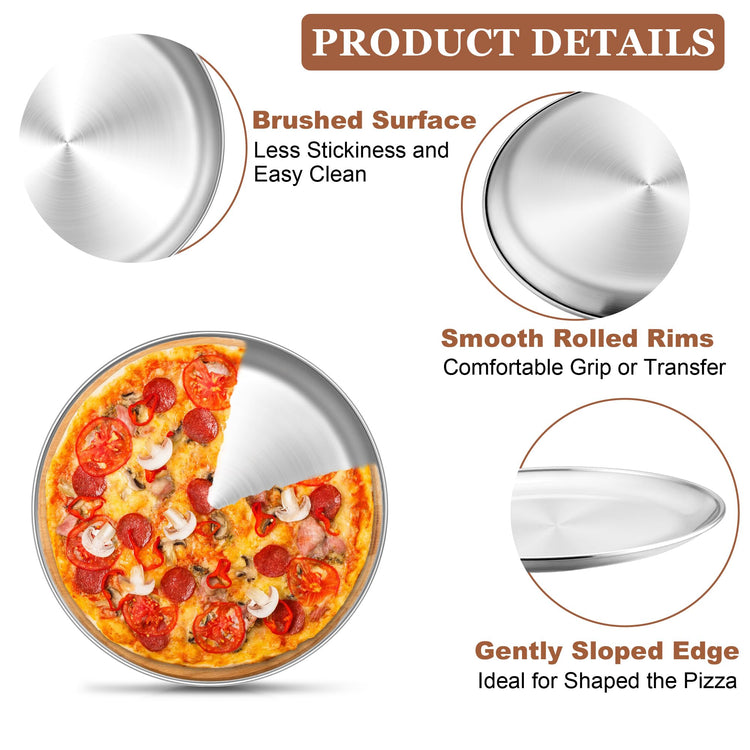 9 Inch Pizza Pan (4 Count)