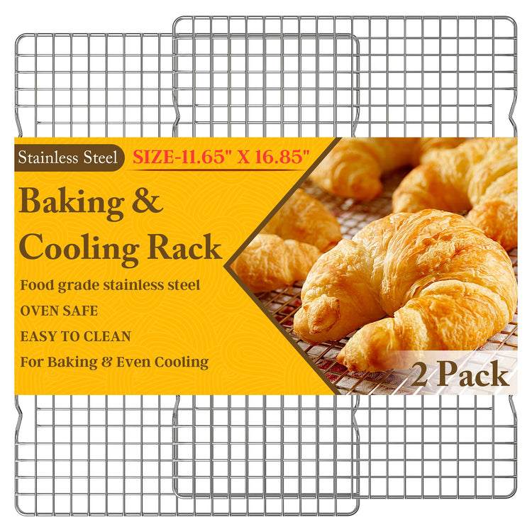 2PCS Cooling Racks for Cooking and Baking