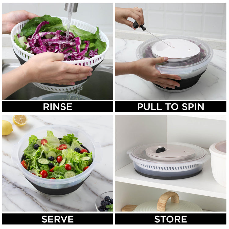 Collapsible Salad Spinner