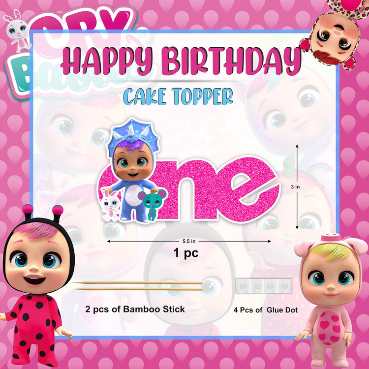 Cri Babes One Cake Topper