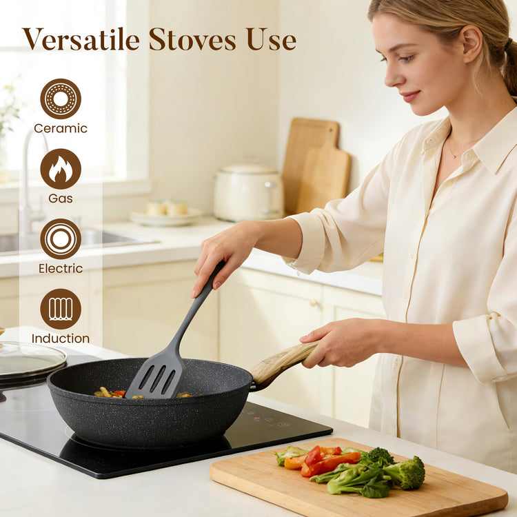 12pcs Pots and Pans Set Non Stick