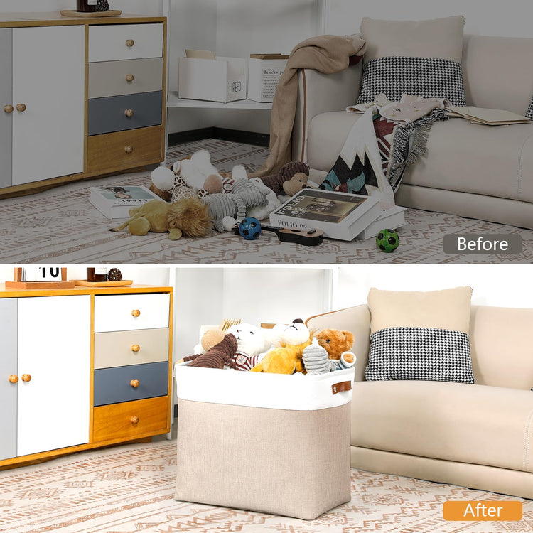 Large Storage Baskets for Organizing (3 Count)