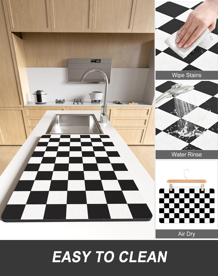 Dish Drying Mat for Kitchen Counter