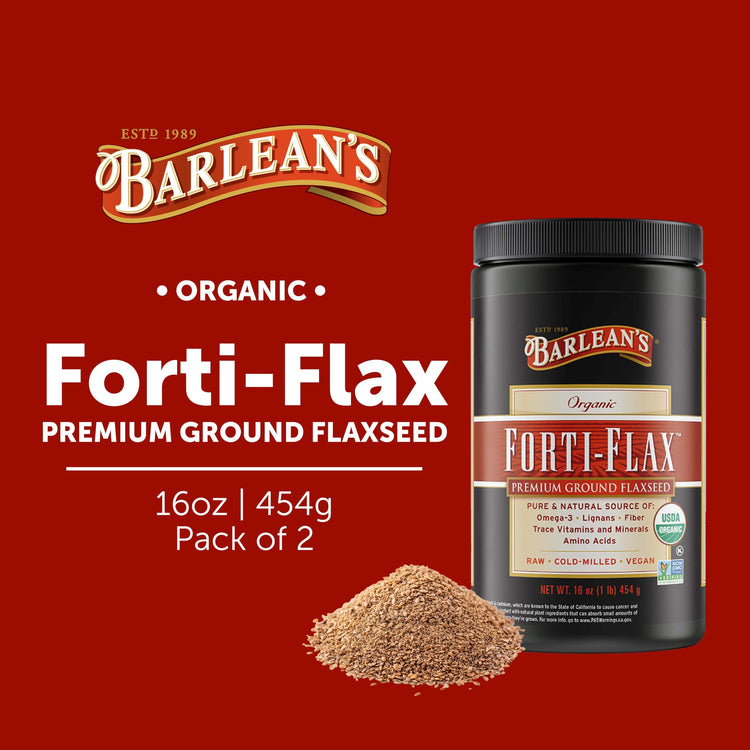 Forti Flax Organic Ground Flaxseed (32 Ounce)