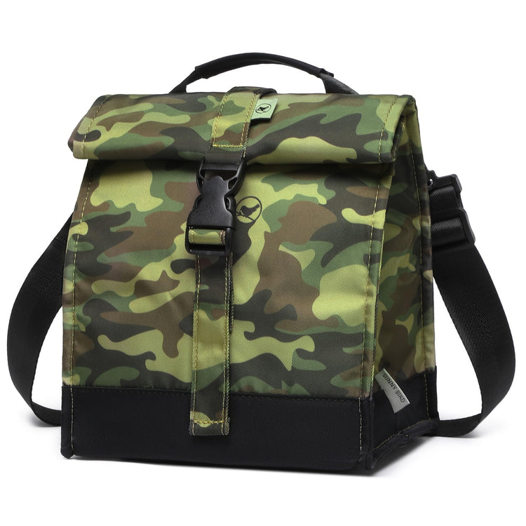 Insulated Lunch Bag Rolltop Lunch Box Tote Bag for Women