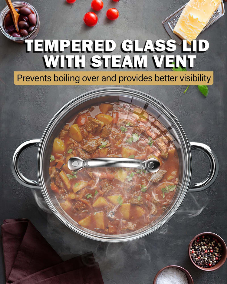 Basics Stainless Steel Cookware Sets