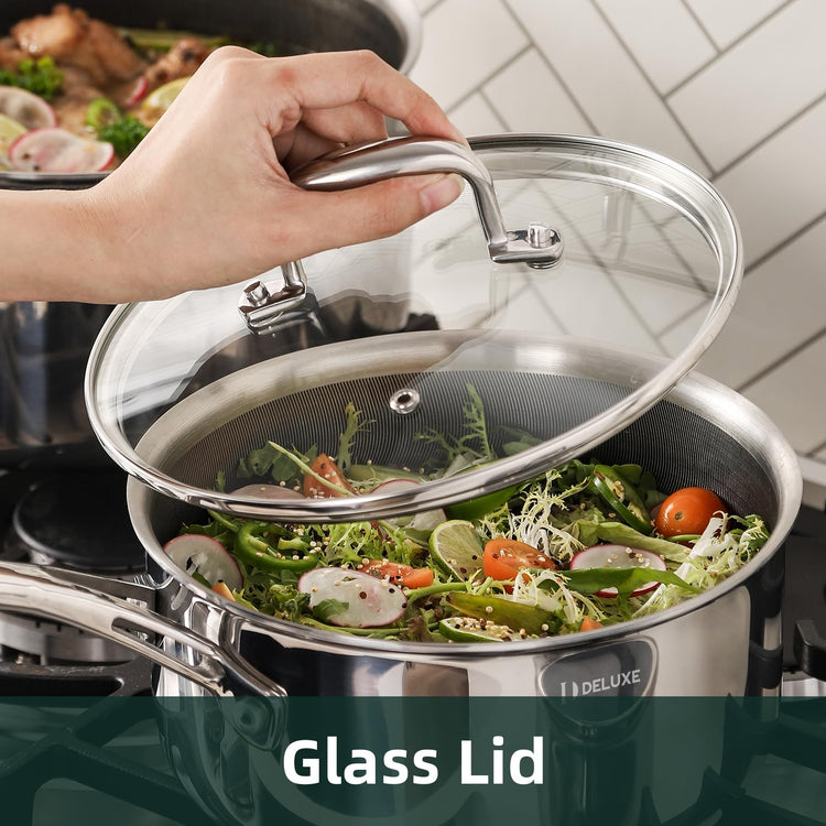 Hybrid Ceramic Nonstick 6 Pc Pot Set