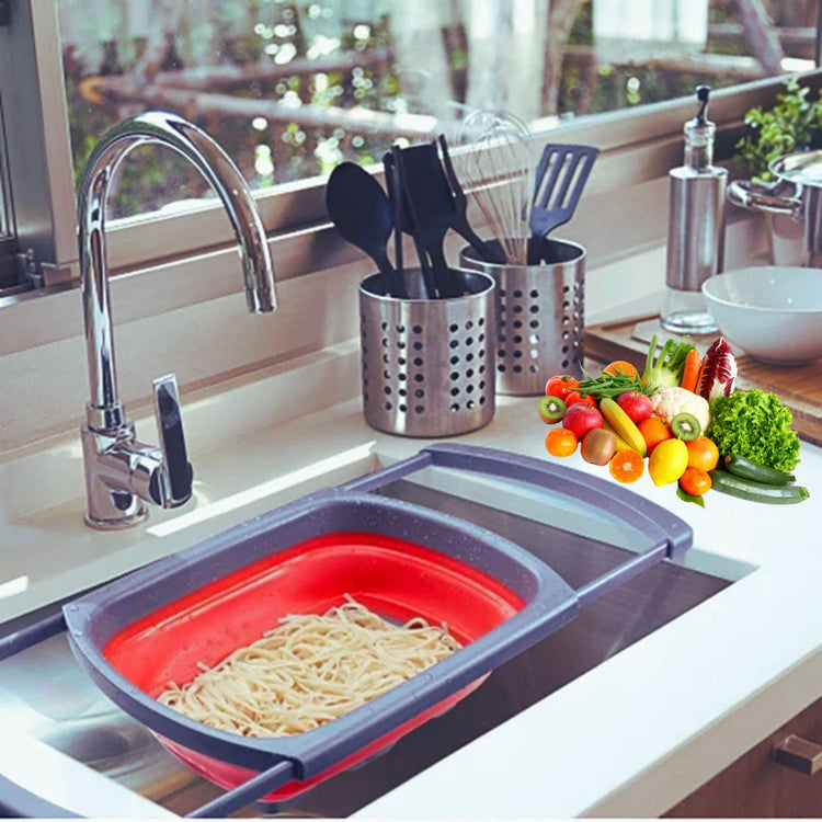 Collapsible Silicone Colander