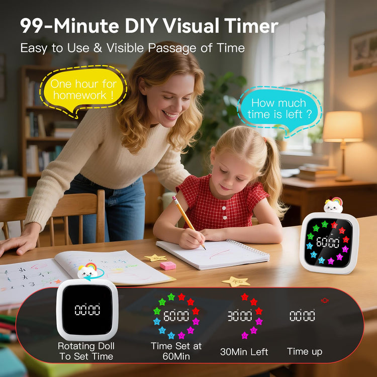 Digital Visual Timer for Kids