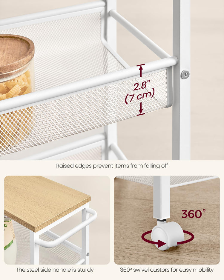 Slim Rolling Cart