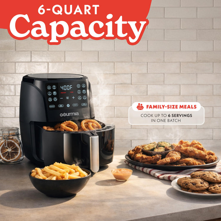 Air Fryer 6 Qt Large Capacity