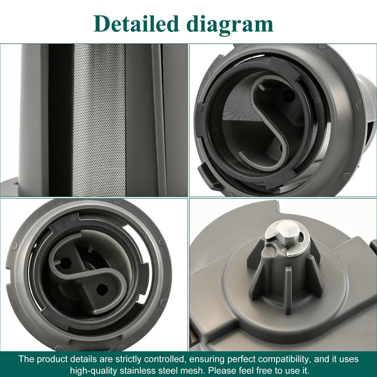 W11643383 Pump Filter Compatible with whirlpool maytag kitchen aid MDB4949SKZ0 KDTM404KPS1 KDTM404KPS0 etc dishwasher