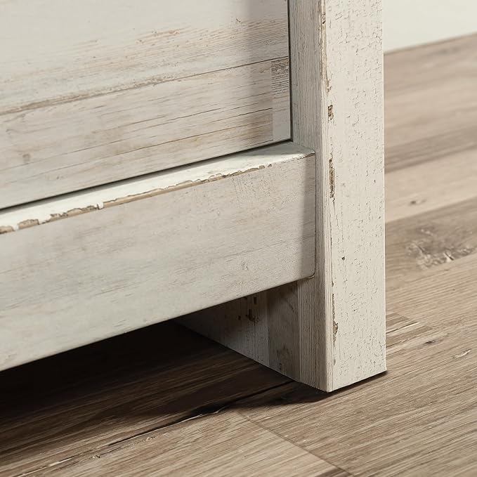 Sauder River Ranch Chest, in White Plank Finish