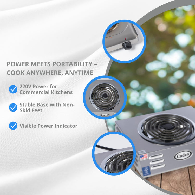 CSR 3T 14" Electric Portable Countertop Hi
