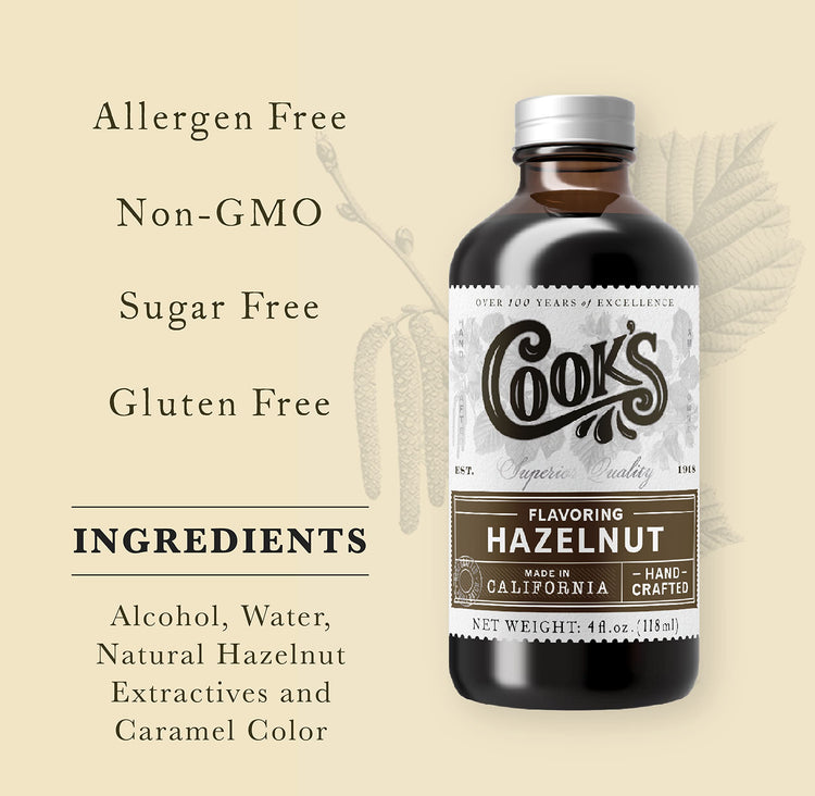 Pure Hazelnut Flavor for Coffee (16 Fl Oz)