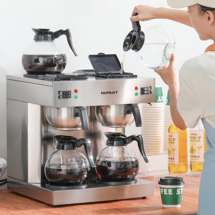 Dual Drip Commercial Coffee Maker