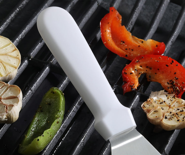 Commercial Grade Plastic Handle Flexible Grill Turner