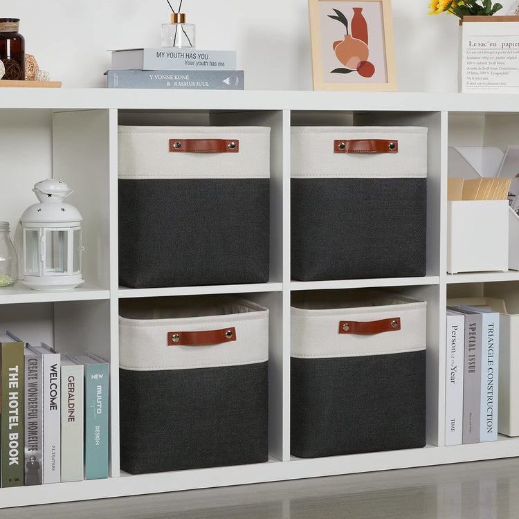 Set Of 4 Cube Storage Bins (4 Count)
