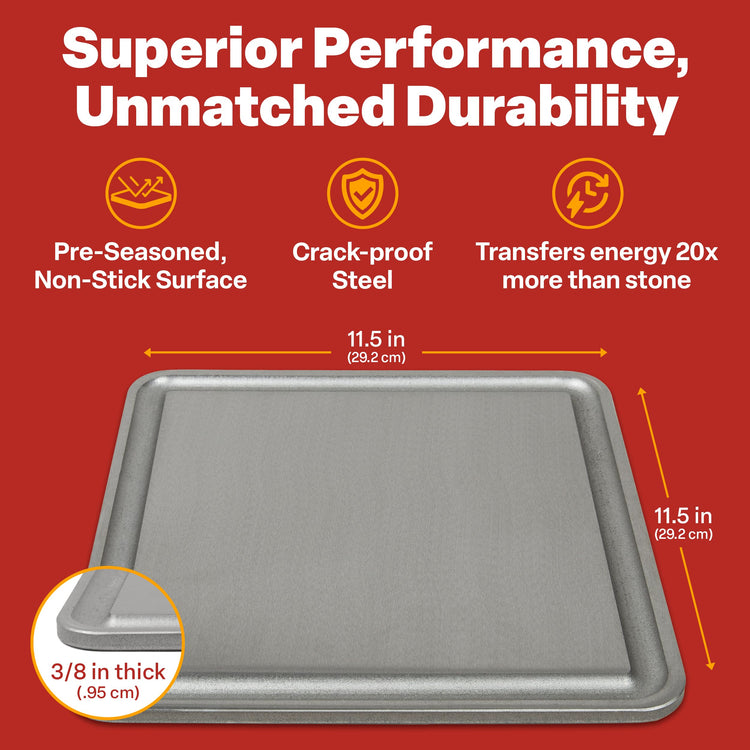 Mini Griddle 11.5"x11.5"x3