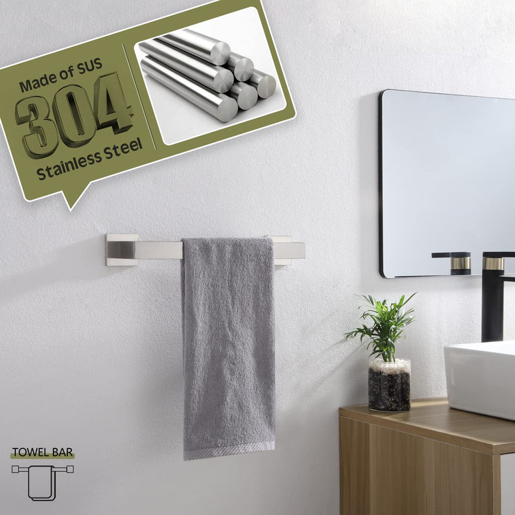 12 Inch Single Towel Bar
