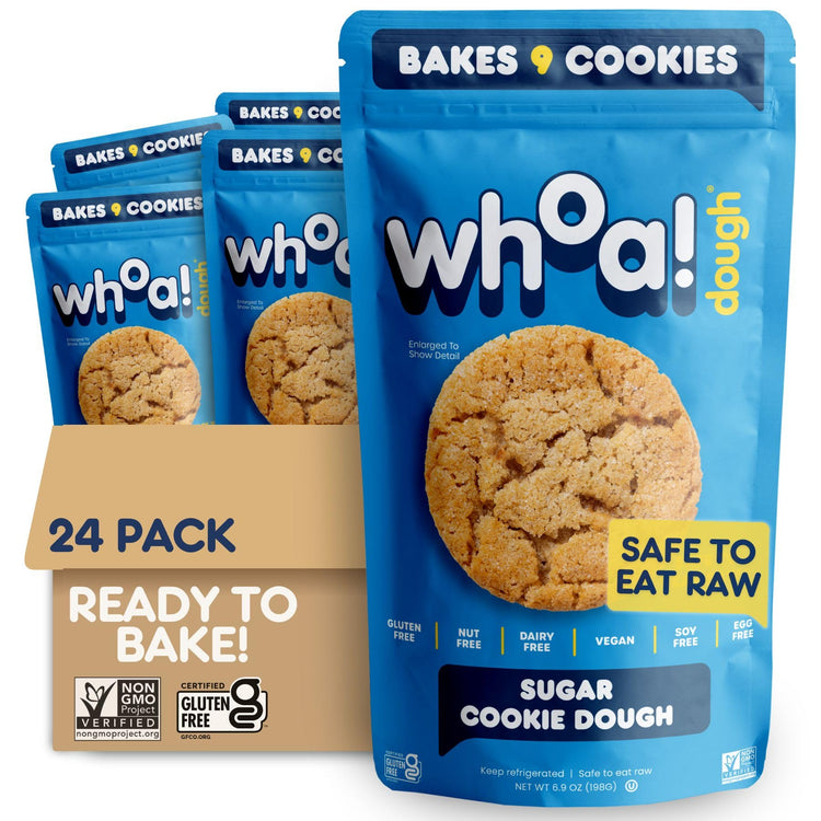 Whoa Dough Ready to Bake Cookie Dough Sugar Cookie (165.6 Ounce)