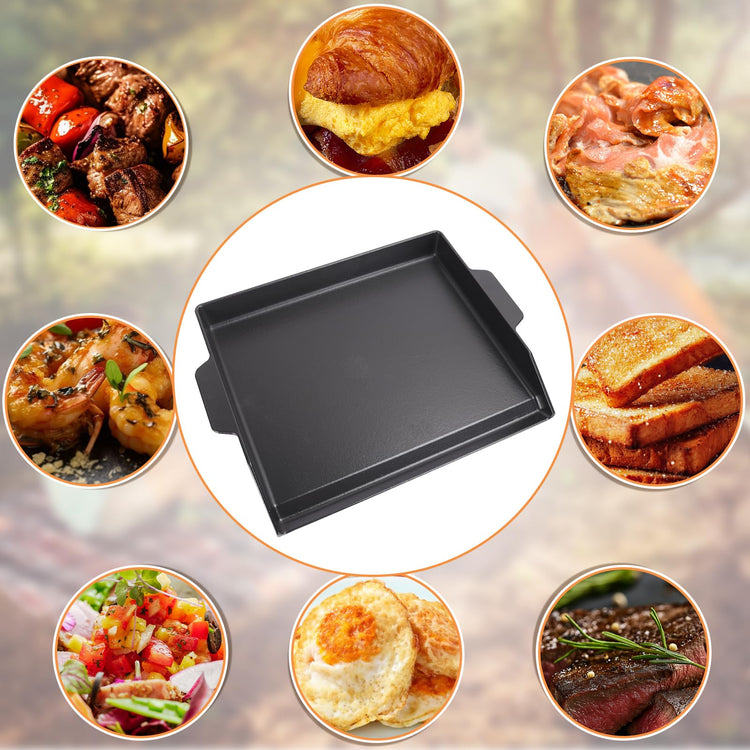 Universal Cast Iron Flat Top Griddle for Gas