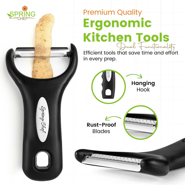 3pcs Vegetable Peelers for Kitchen