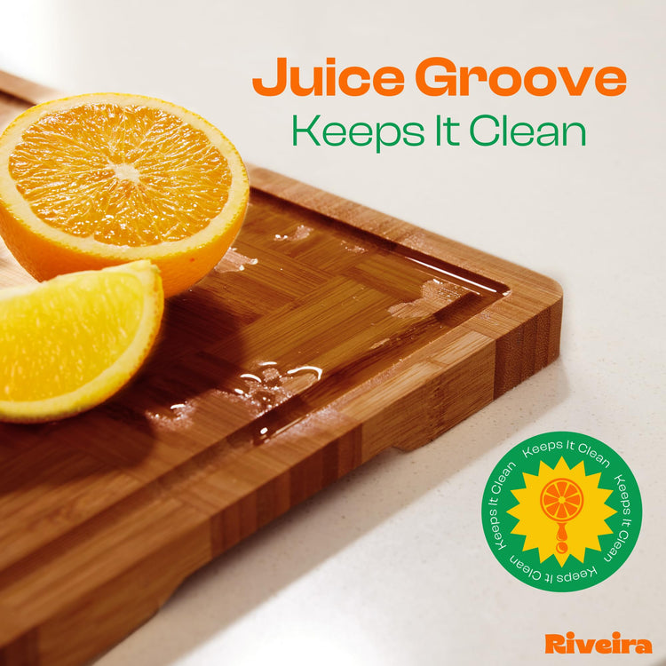 Bamboo End Grain Wood Cutting Board