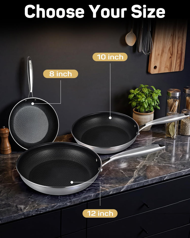 8 Inch Hybrid Nonstick Frying Pan