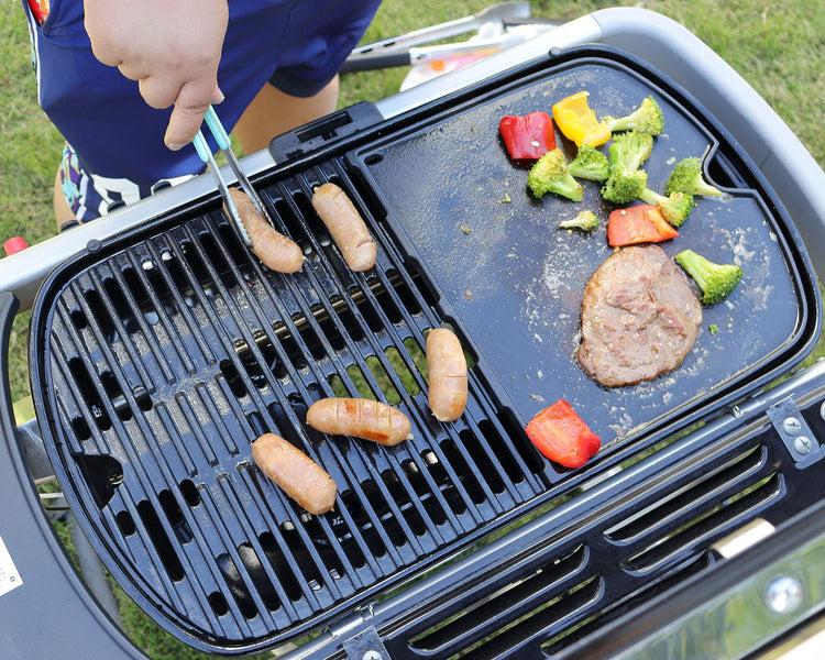 Grill Grate & Griddle Combo Kit for Weber Traveler Portable Grills