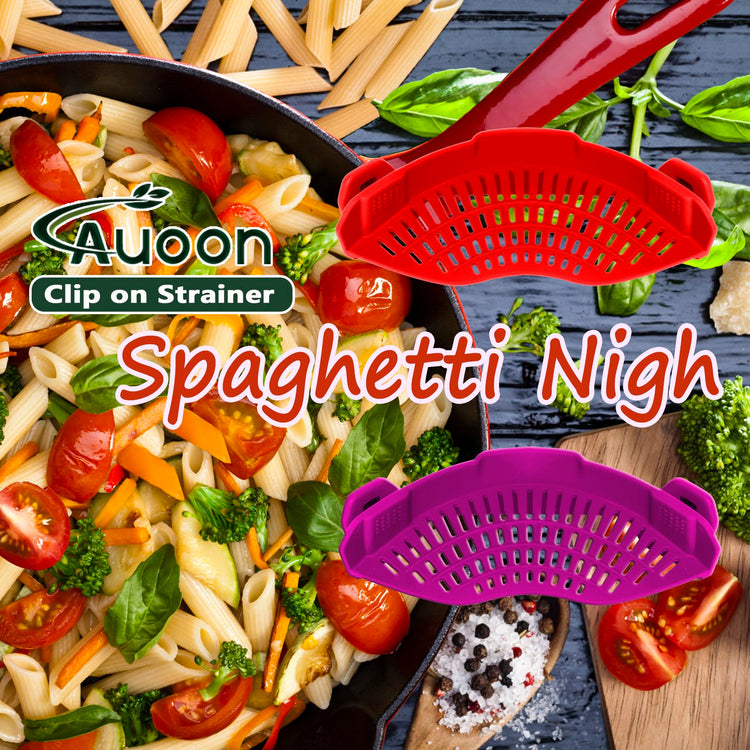 Clip On Strainer Silicone for Pots