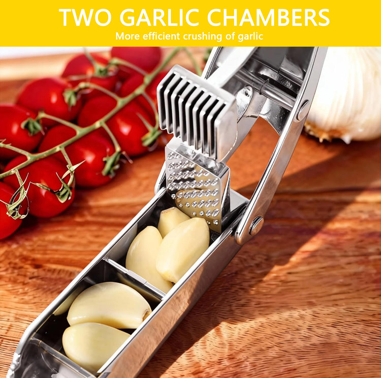 Garlic Press and Slicer 2 in 1