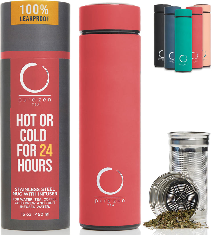 Insulated Tea Infuser Bottle