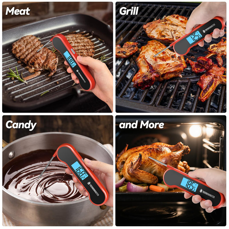0.5 Sec Instant Read Meat Thermometer Digital for Cooking