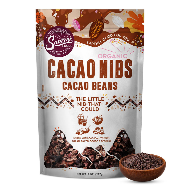 Organic Cacao Nibs (8 Ounce)