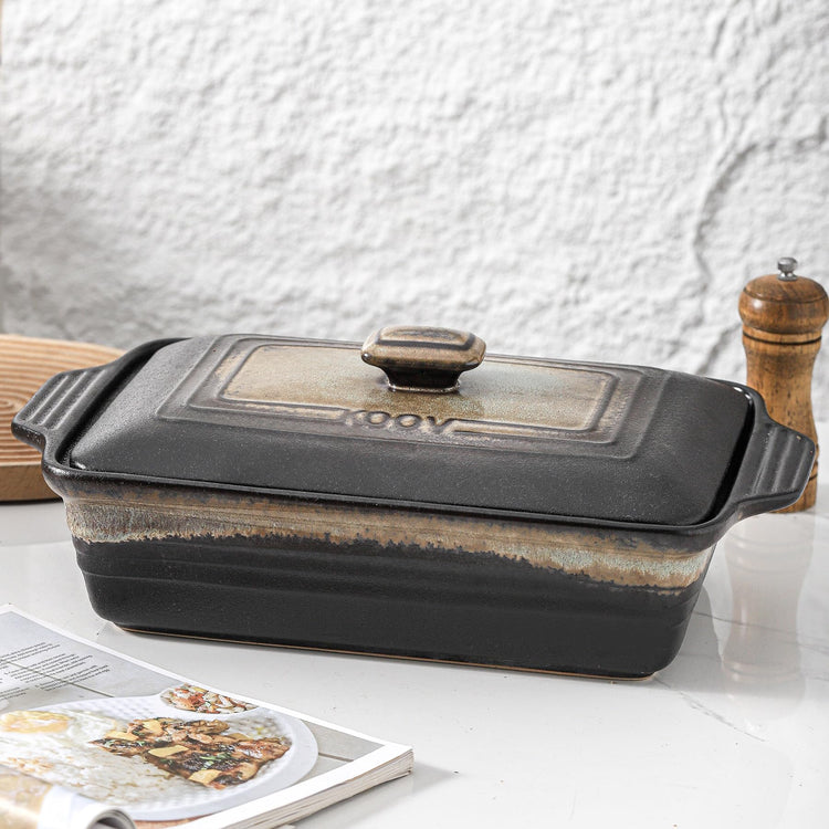 Ceramic Casserole Dish with Lid