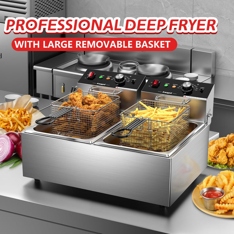 Commercial Deep Fryer (2 Count)
