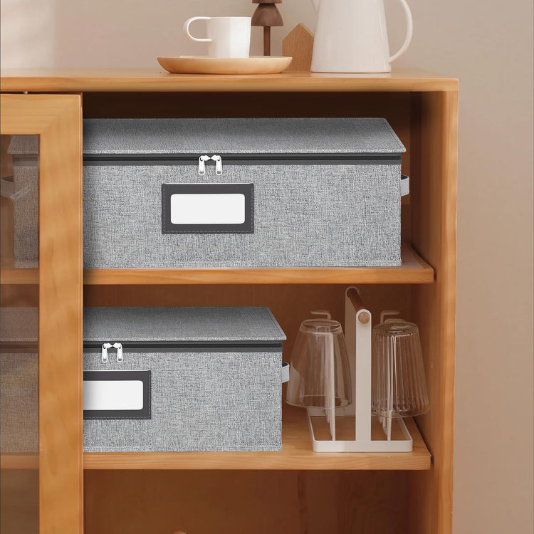 Mug Storage Box with Dividers