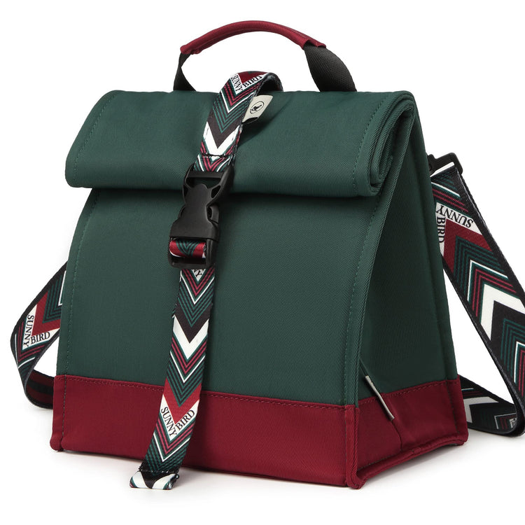 Insulated Lunch Bag Rolltop Lunch Box