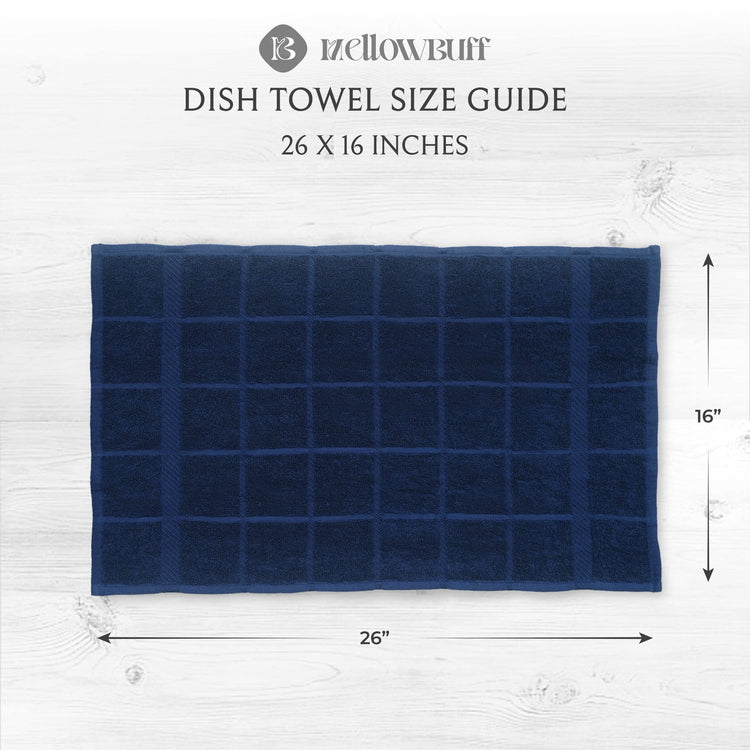 100% Cotton Terry Dish Towels (4 Count)