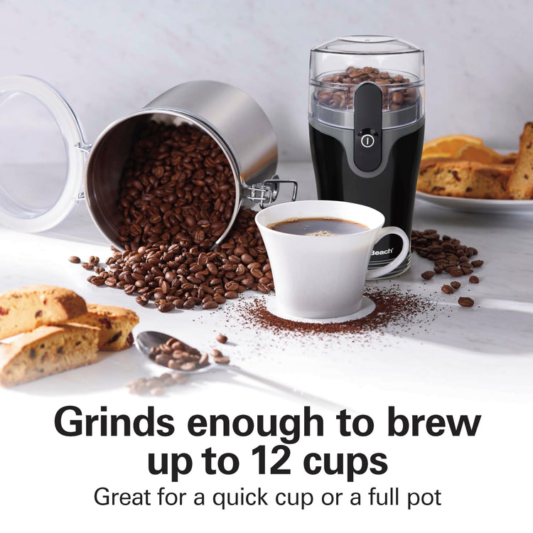 Fresh Grind Electric Coffee Grinder For Up To 12 Cups