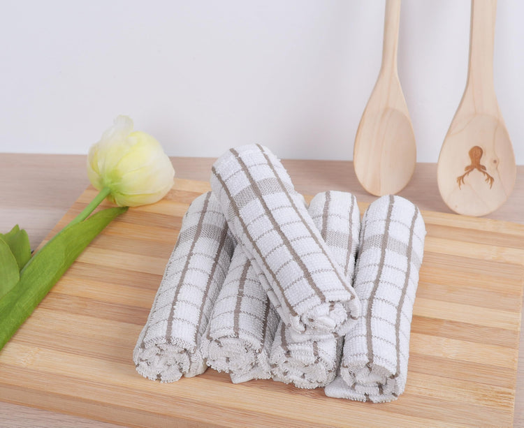 Kitchen Dish Cloths Set of 8 (8 Count)