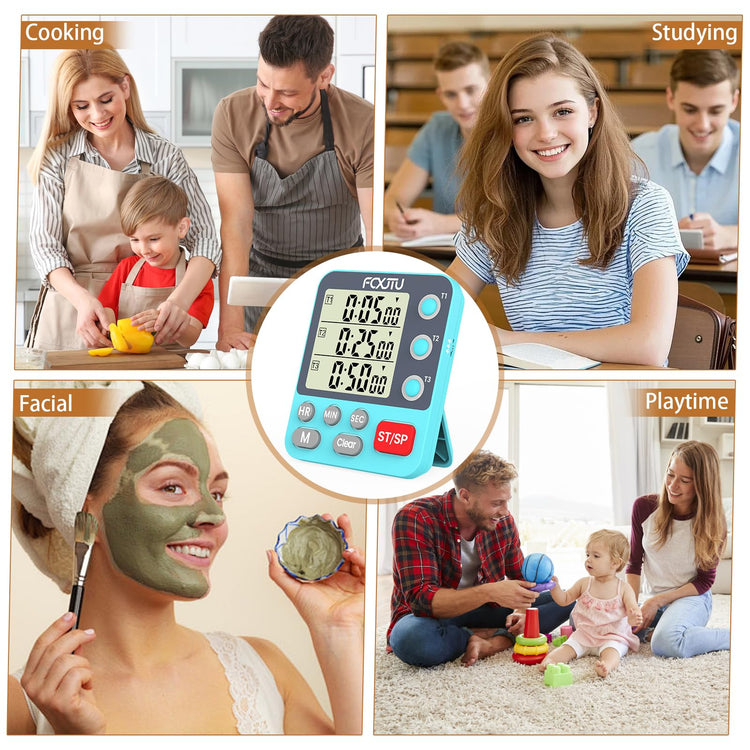 Digital Dual Kitchen Timer