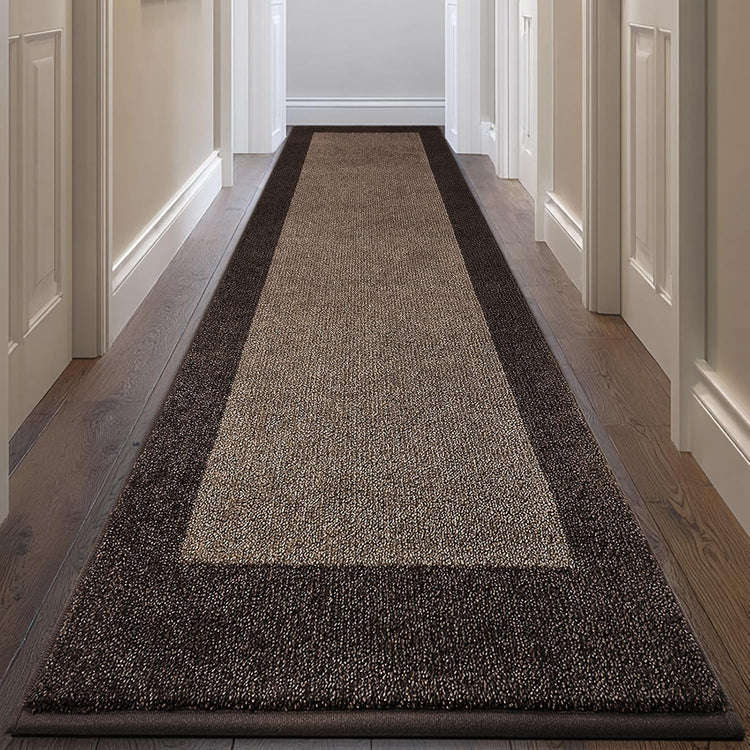 Machine Washable Runner Rug 32" x 120", Non Slip Kitchen Mat for Floor, Absorbent Entryway Rug for Kitchen, Bedroom, Living Room, Hallway, Door (Roll Packing)