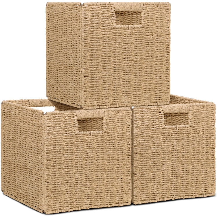 Wicker Storage Baskets for Organizing (4.8 pound(s))