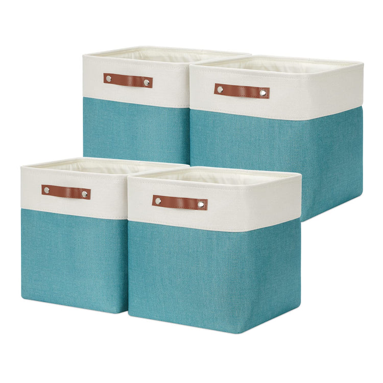 Square Storage Cubes Baskets for Gifts Empty (4 Count)