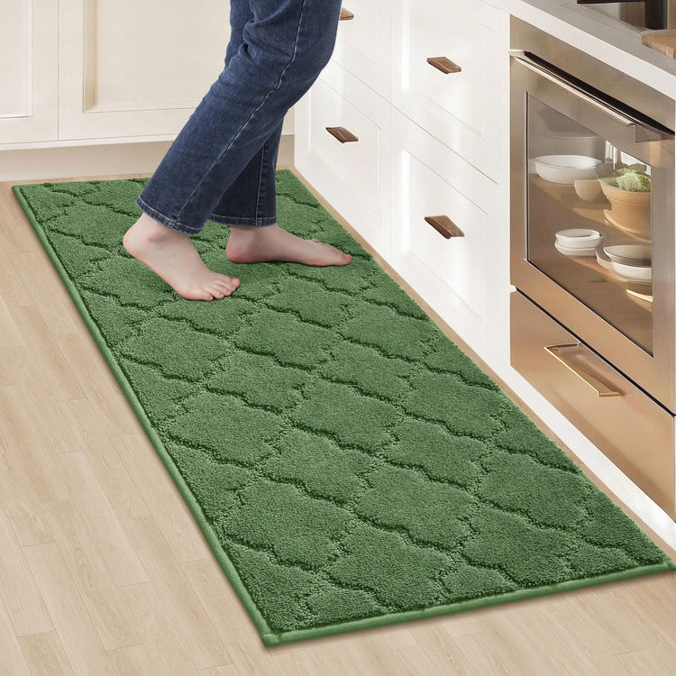 Kitchen Rugs Non Slip Washable 20"x48" (7 Sq Ft)